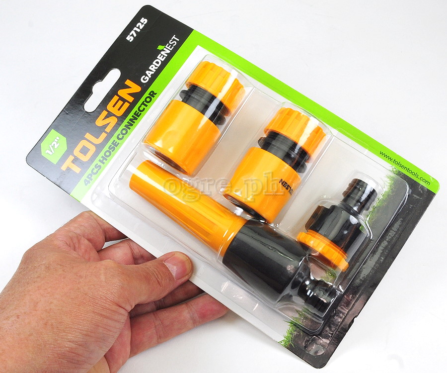 57125 4-pcs Garden Hose Connector Set