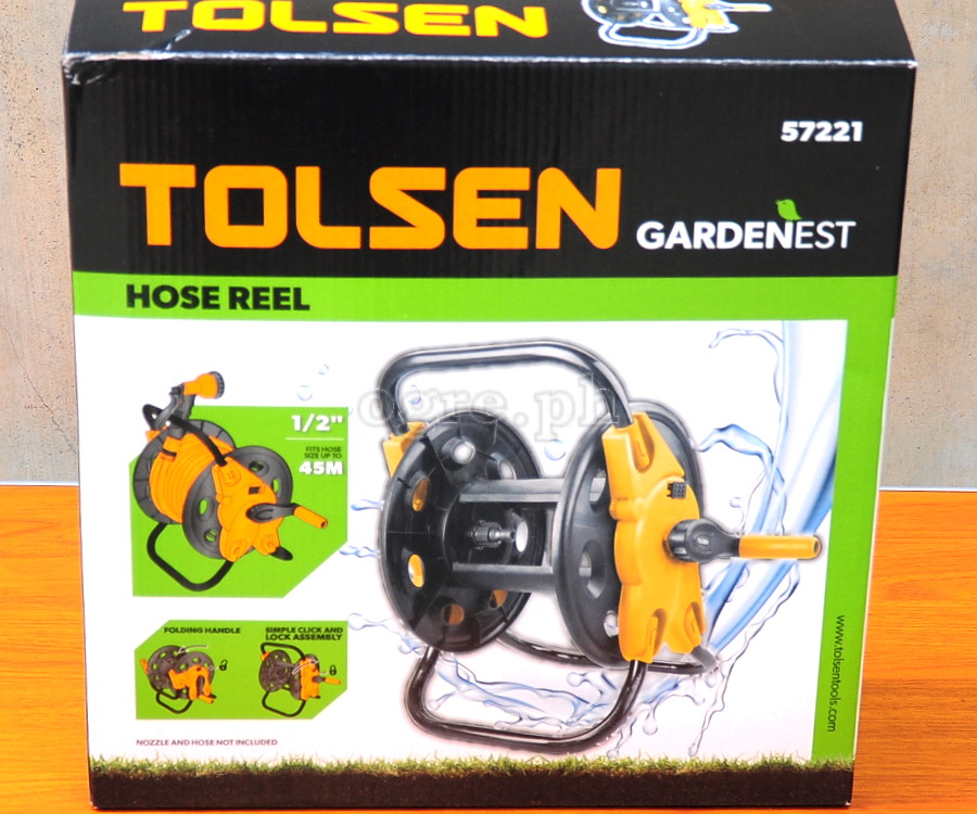 57221 Portable Hose Reel for 1/2” x 45m Hose