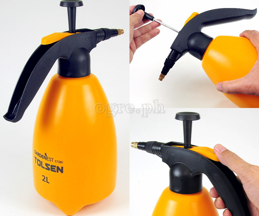 57281 2-Liter Portable Handheld Compression Sprayer