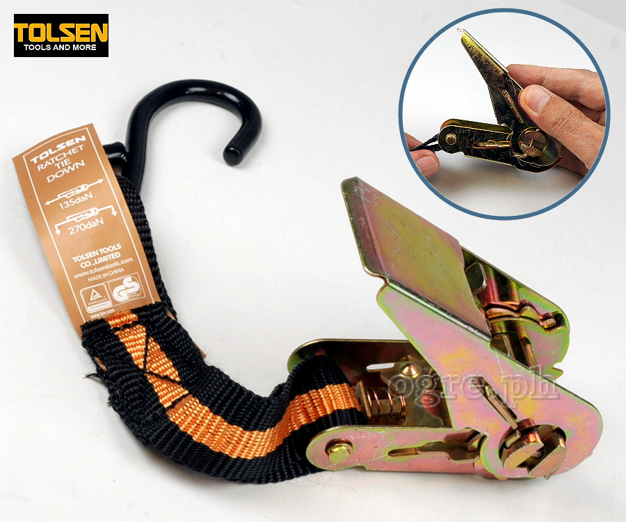 62248 Industrial 1pc Ratchet Tie Down Set