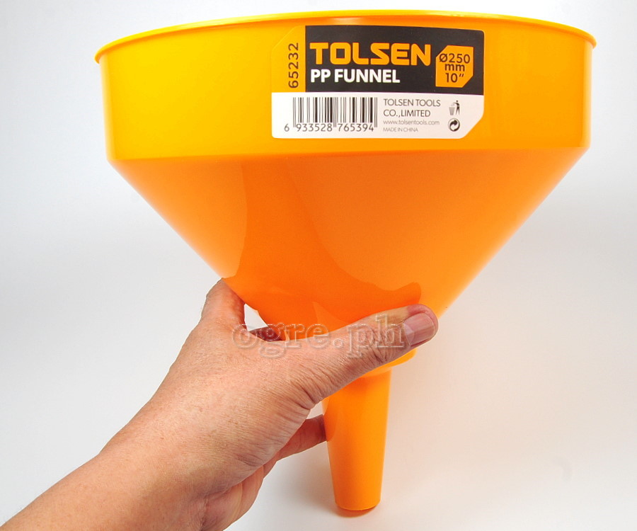 65232 Large Capacity PP Funnel (250mm)