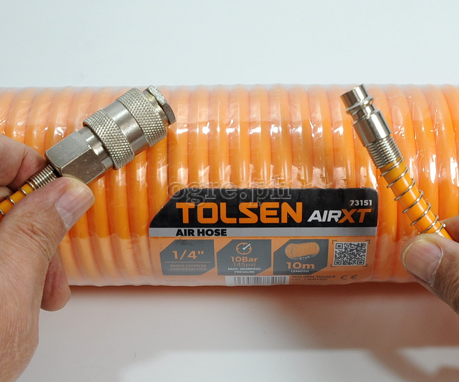 73151 Air Hose with Quick-Release Fittings