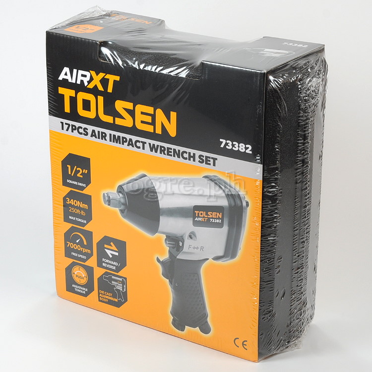73382 17pcs ½” Air Impact Wrench Kit