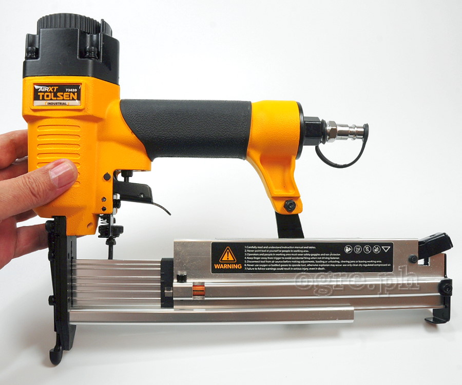 73420 Industrial 2 in 1 Pneumatic Brad Nailer