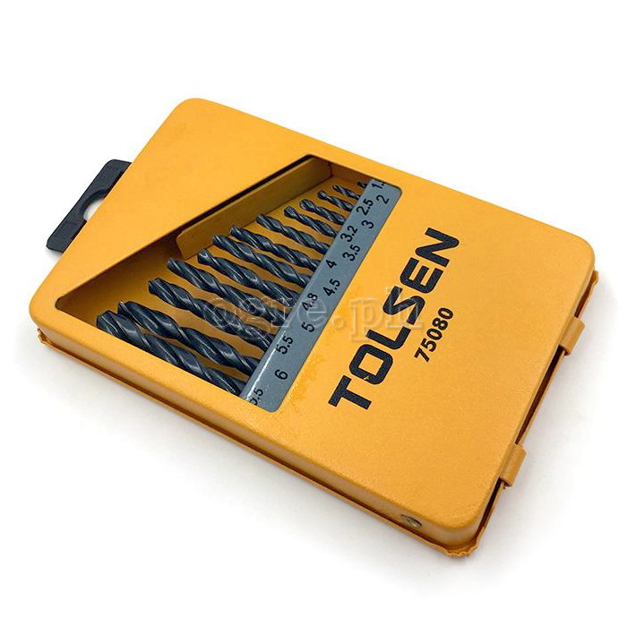 75080 13pcs HSS Drill Bits Set (1.5-6.5mm)