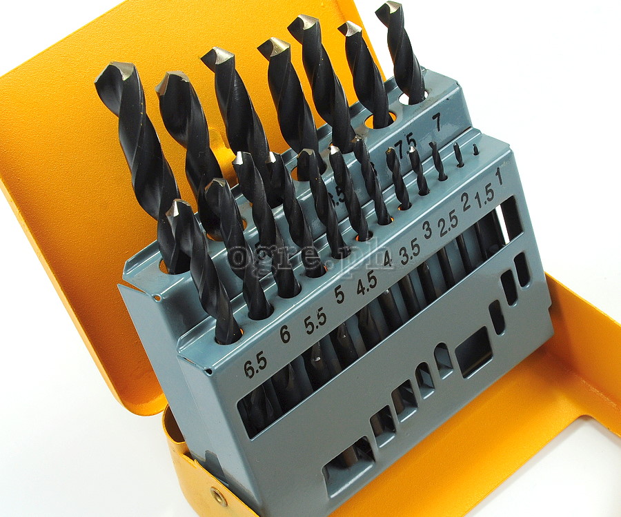 75081 19pcs HSS Drill Bits Set
