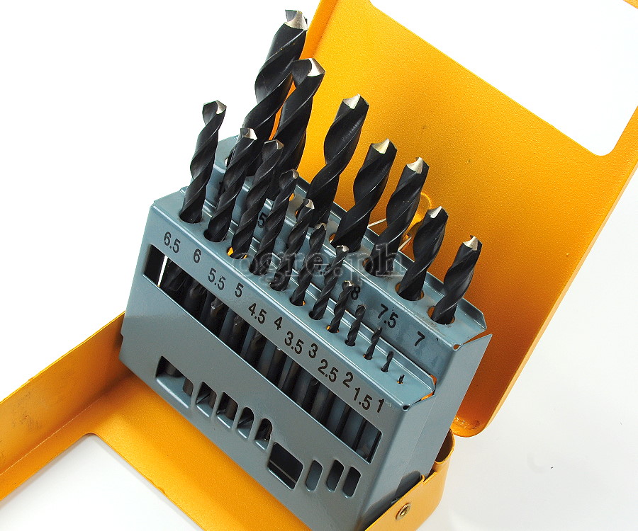 75081 19pcs HSS Drill Bits Set