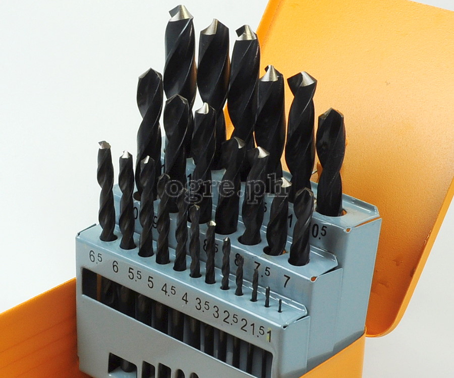 75082 25pcs HSS Drill Bits Set