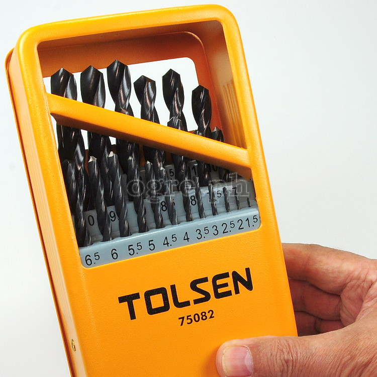 75082 25pcs HSS Drill Bits Set