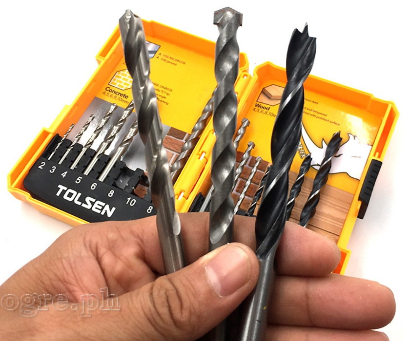 75628 16pcs Assorted Drill Bits Set