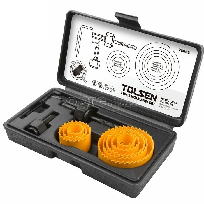 75865 11pcs Hole Saw Set