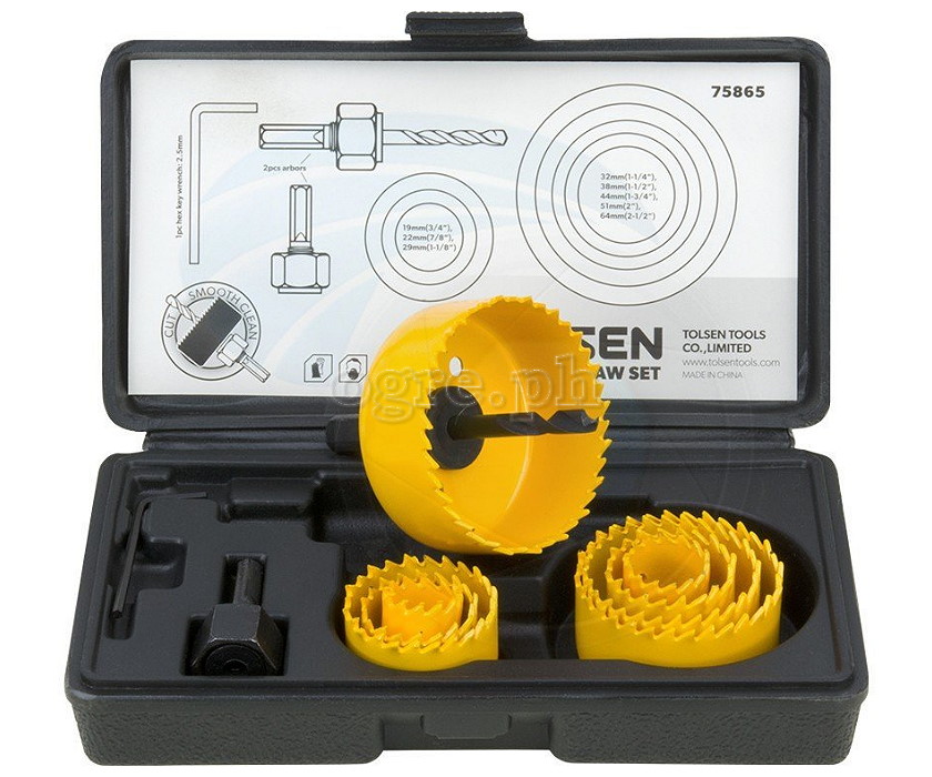 75865 11pcs Hole Saw Set