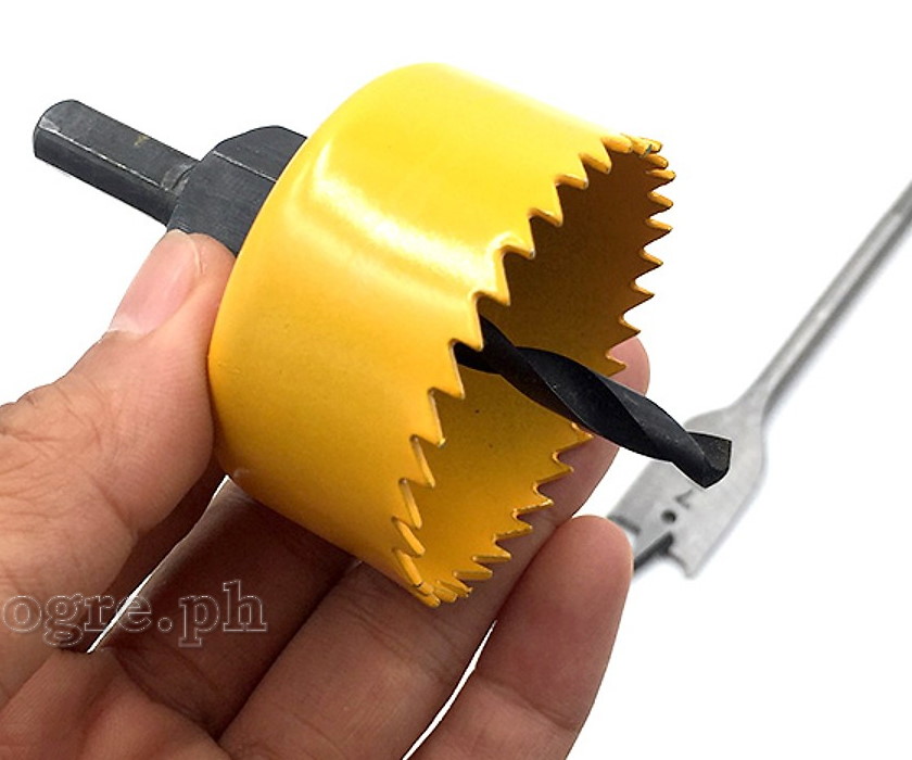 75868 3pcs Door Lock Hole Saw Set