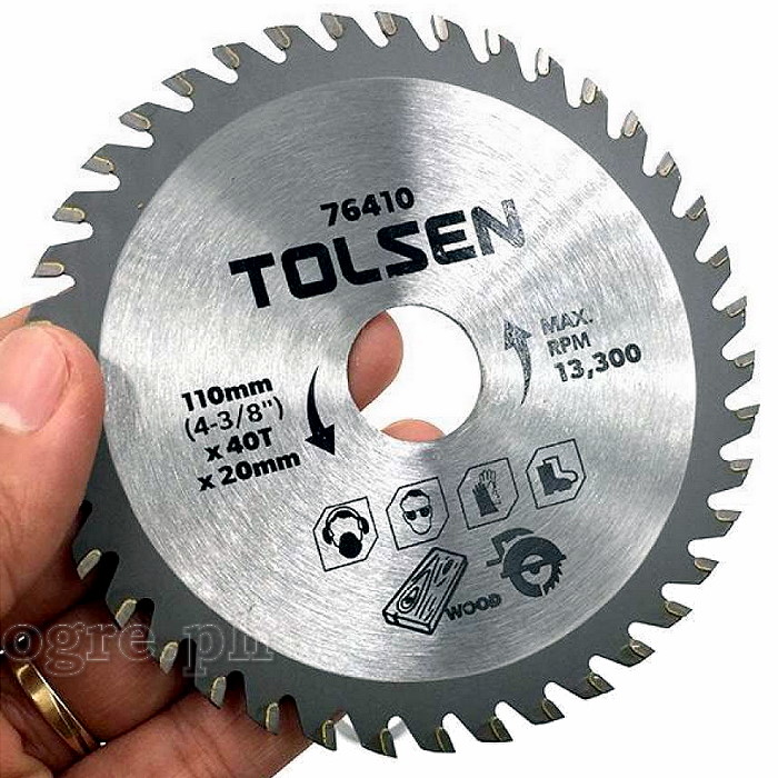 76410 TCT Saw Blade (110mm 40T)