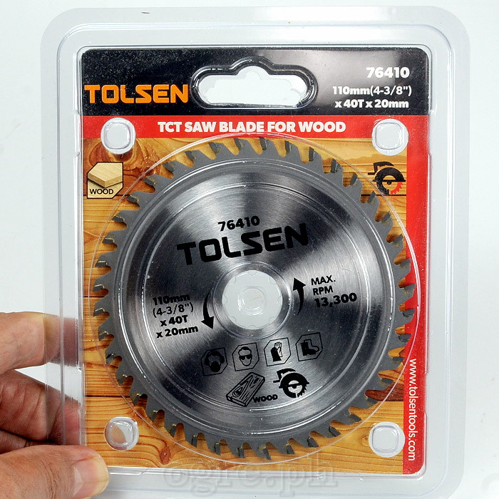 76410 TCT Saw Blade (110mm 40T)