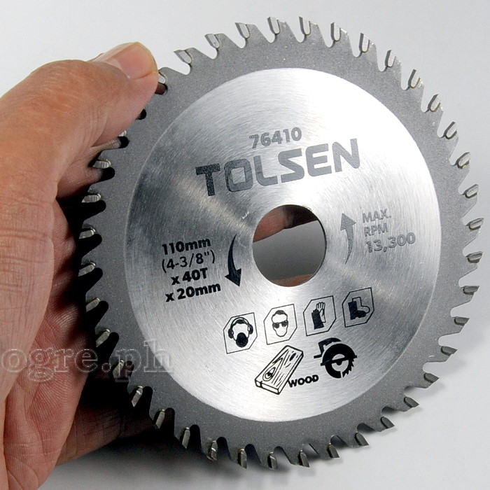76410 TCT Saw Blade (110mm 40T)
