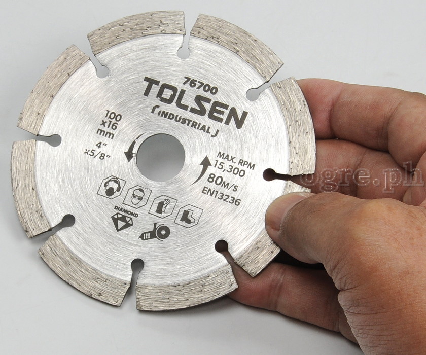 76700 Industrial Diamond Cutting Blade 100mm