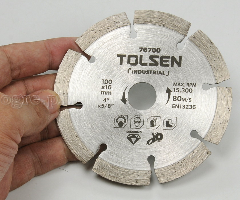 76700 Industrial Diamond Cutting Blade 100mm