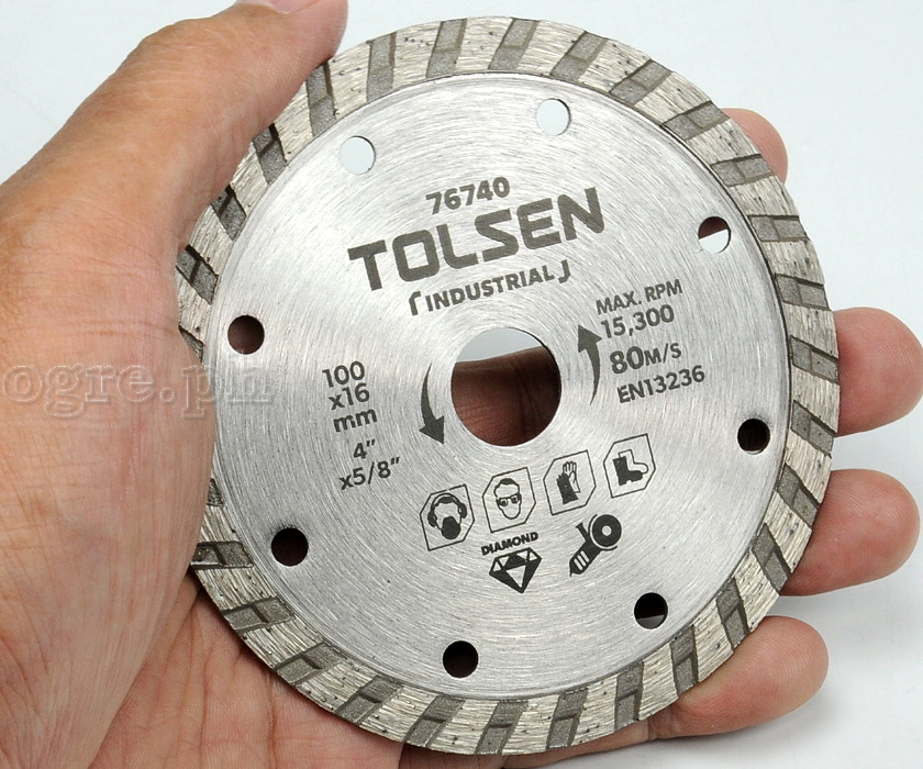 76740 Industrial Diamond Cutting Blade 100mm