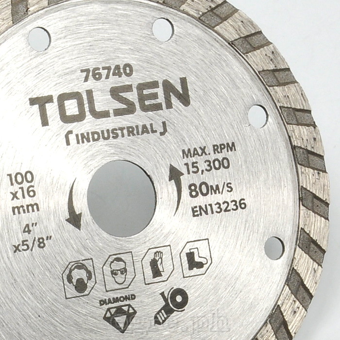 76740 Industrial Diamond Cutting Blade 100mm