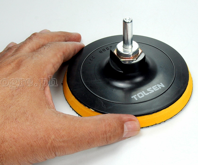 77260 Plastic Backing Pad With Velcro Fastener (115mm)