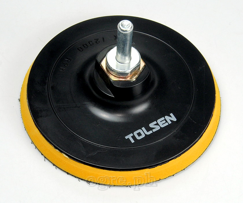 77260 Plastic Backing Pad With Velcro Fastener (115mm)