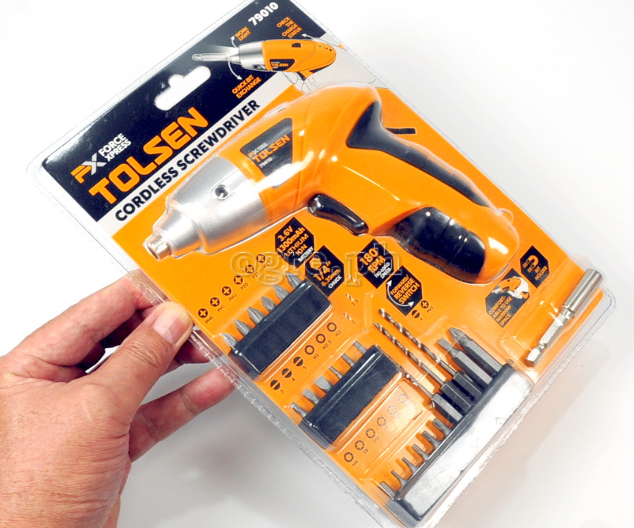 79010 Cordless Screwdriver Set 3.6V