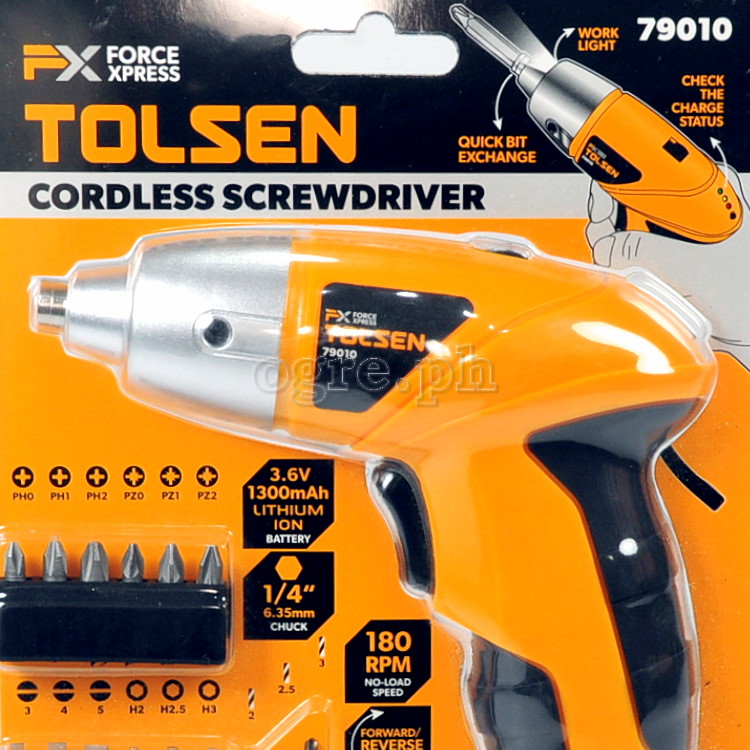79010 Cordless Screwdriver Set 3.6V