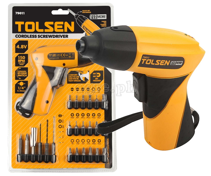79011 Cordless Screwdriver Set 4.8V