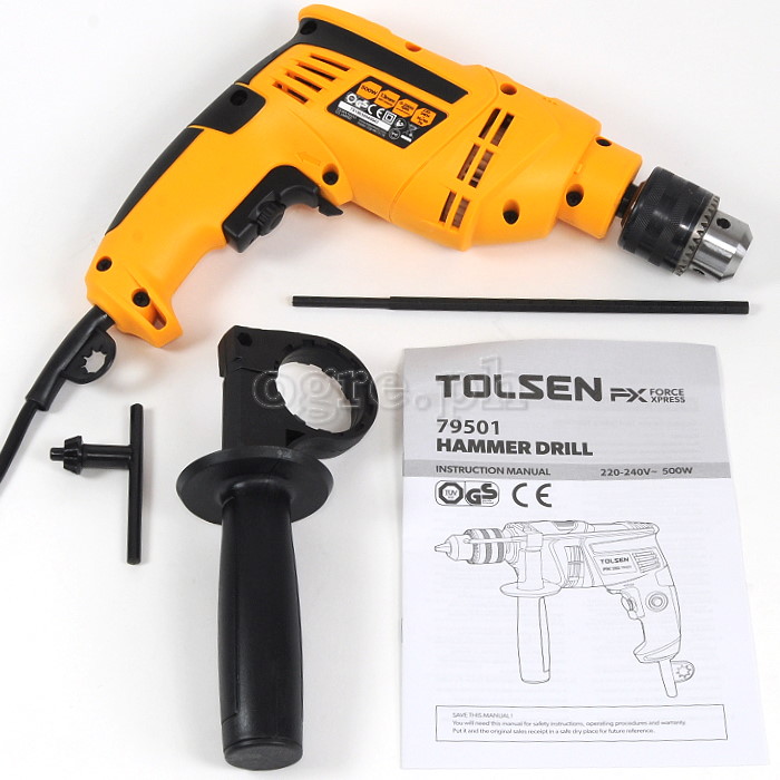 79501 Industrial Impact Drill 500w