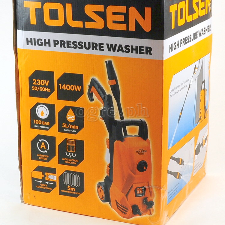 79570 High Pressure Washer 1400W (100 bar)