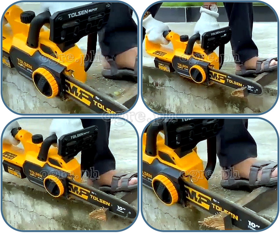 87362 20V Cordless 250mm Chain Saw (Battery and Charger NOT INCLUDED)