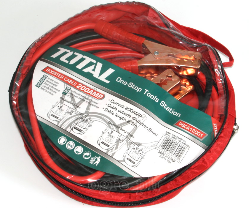 PBCA12001 Booster Cable 200 Amp