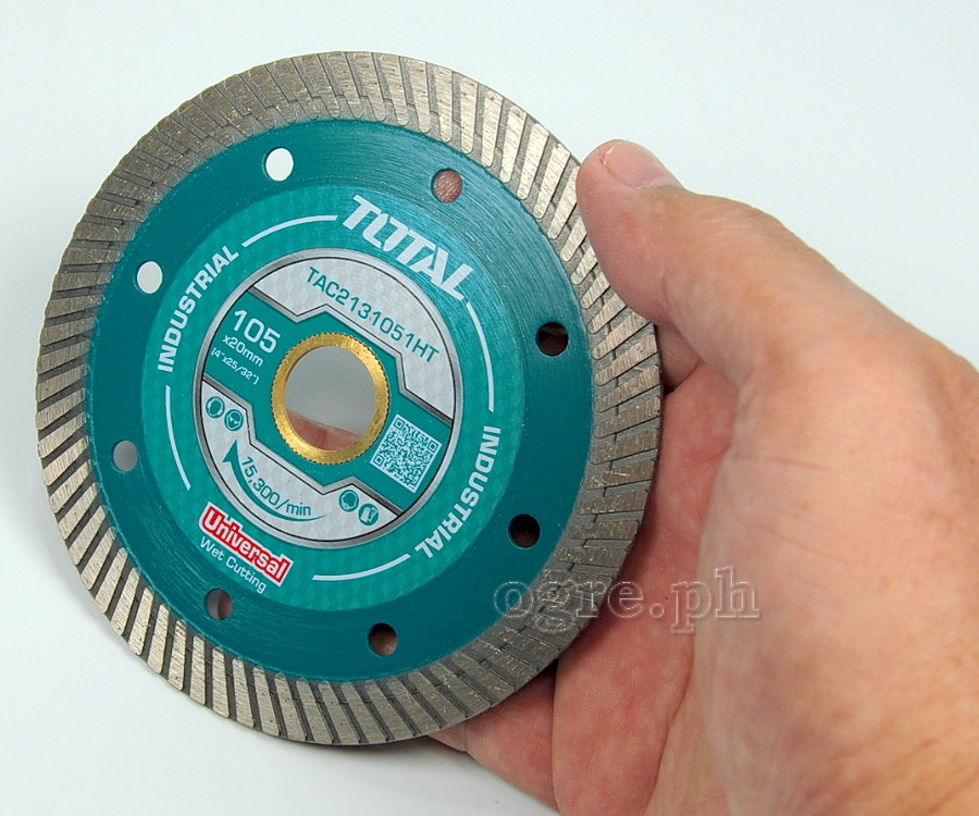 TAC2131051HT Ultrathin Industrial Diamond Disc 105mm (4”)
