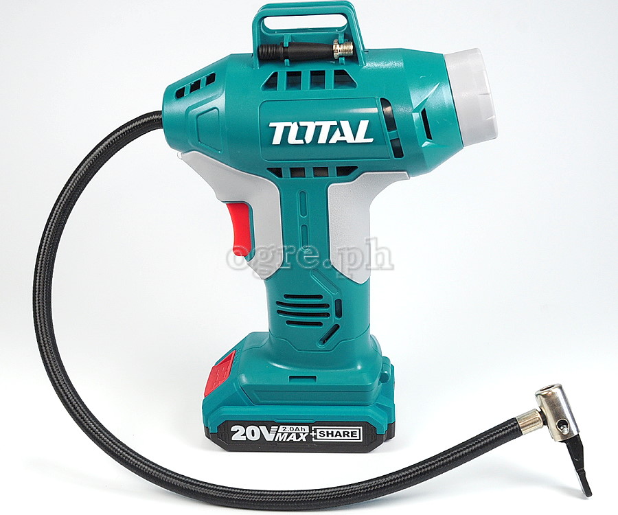 TACLI2001S Cordless Air Compressor Set (with 20V Lithium-Ion Battery and Charger)