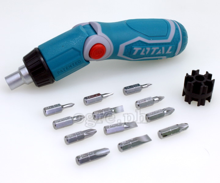 TACSD30136 13-in-1 Ratchet Screwdriver Set
