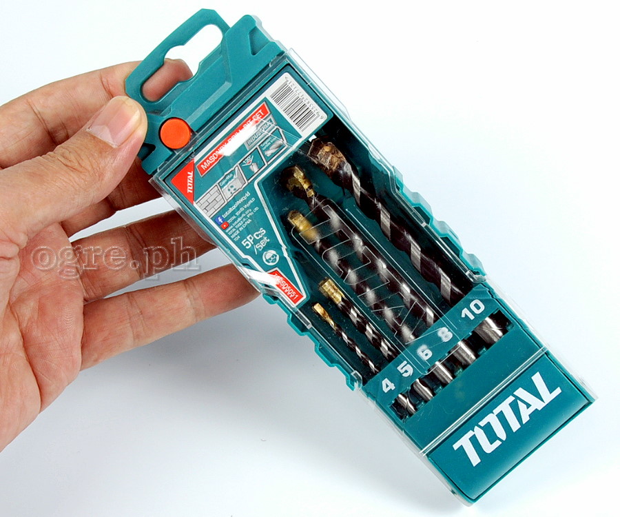 TACSD5051 5-pcs Masonry Drill Bits Set