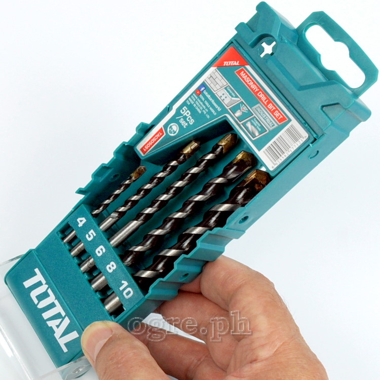 TACSD5051 5-pcs Masonry Drill Bits Set
