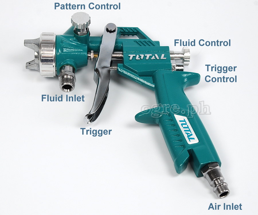 TAT11001 Air Spray Gun with 1000cc Tank