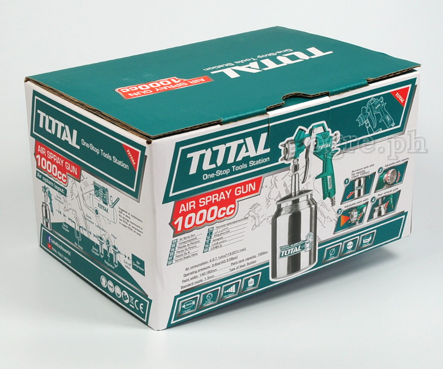 TAT11001 Air Spray Gun with 1000cc Tank
