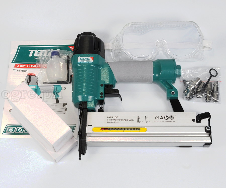 TAT81501 2-in-1 Pneumatic Combo Brad Nailer
