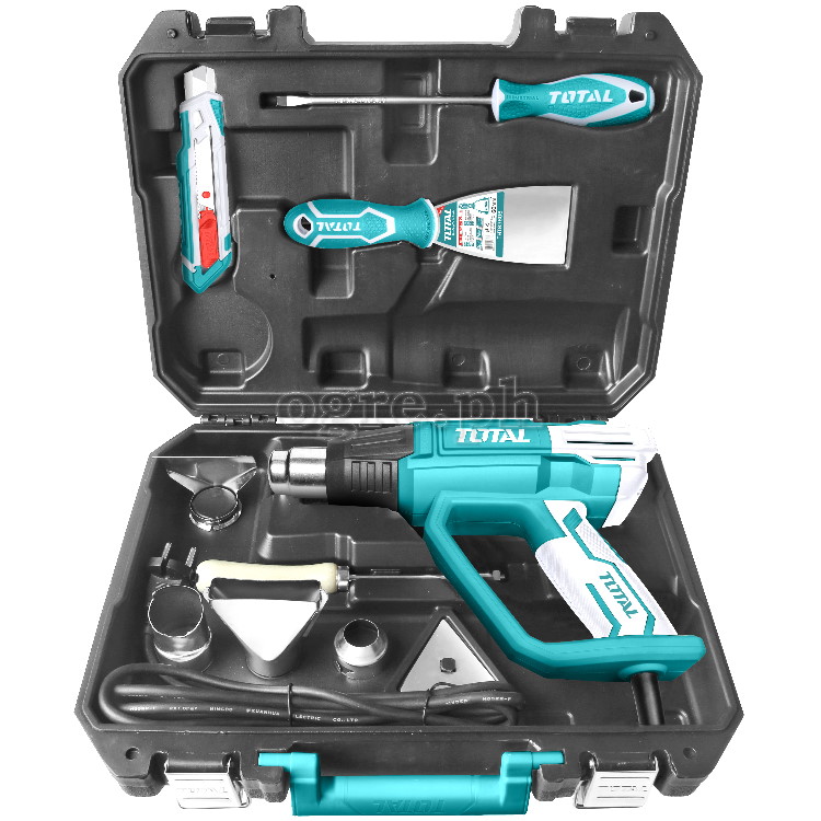 TB20062 Industrial Heat Gun Kit with Moulded Case 2000W