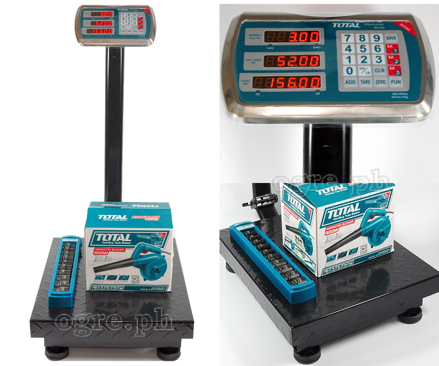 TESA33001 Industrial Electronic Weighing Scale 300kg (660lb)