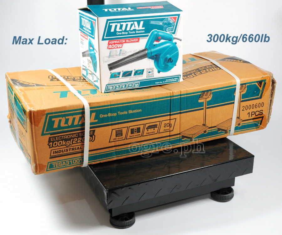 TESA33001 Industrial Electronic Weighing Scale 300kg (660lb)