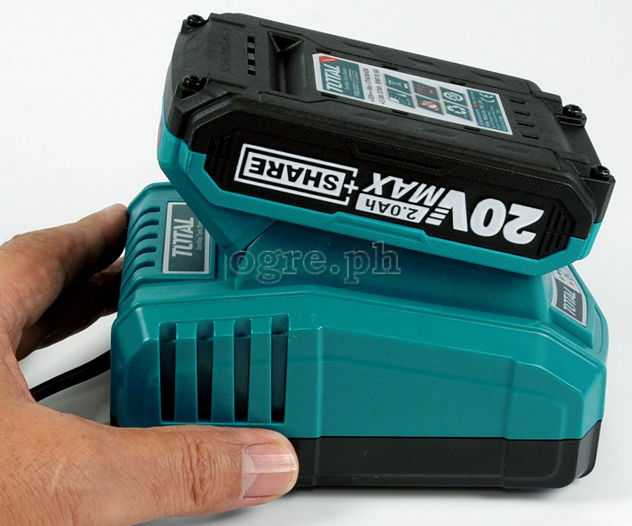 TFCLI2001 Fast Intelligent Charger for 20V Li-Ion Batteries