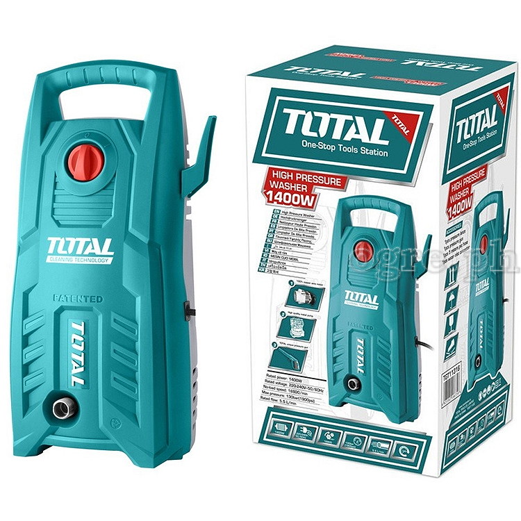 TGT11316 High Pressure Washer 1400 Watts 130 Bar