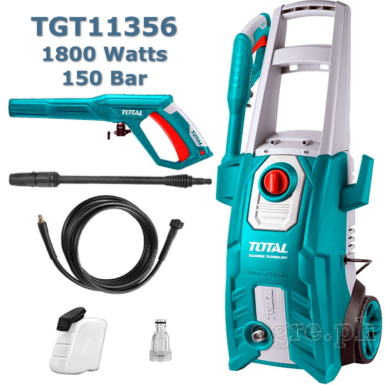 TGT11356 High Pressure Washer 1800 Watts 150 Bar