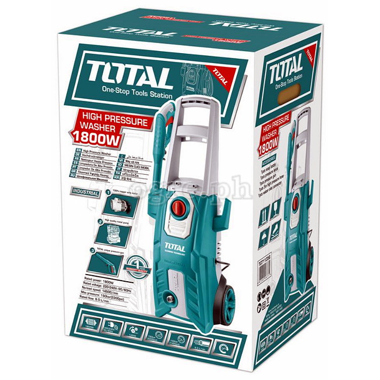 TGT11356 High Pressure Washer 1800 Watts 150 Bar