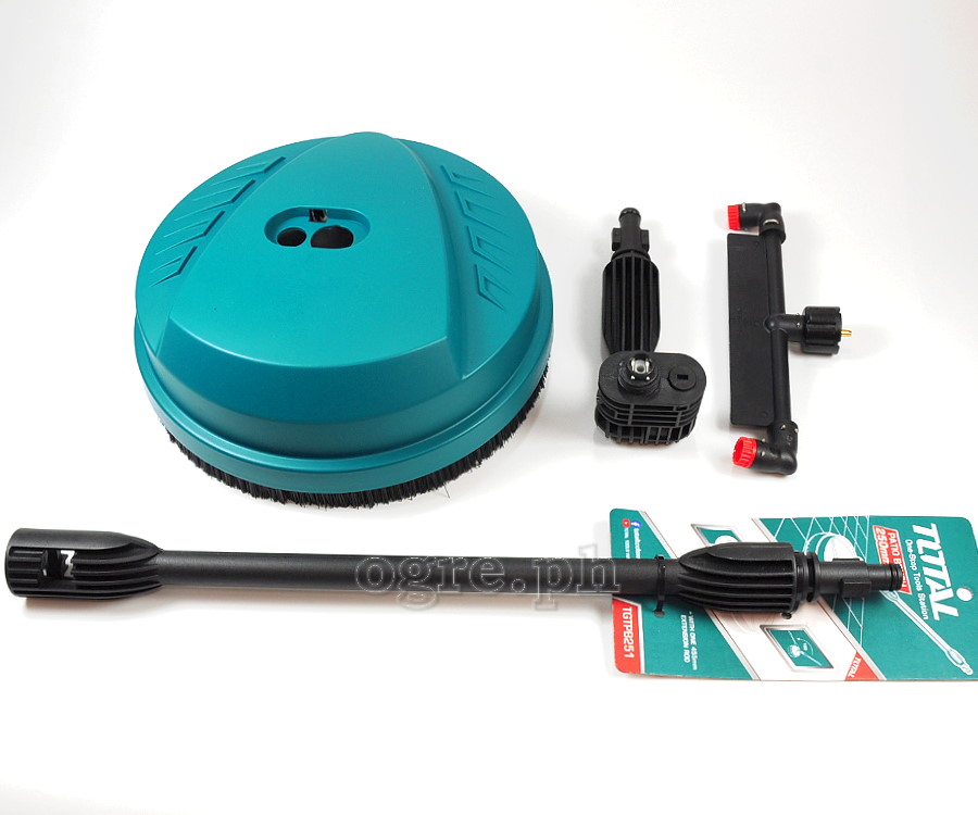 TGTPB251 250mm Patio Brush Set for /Kawasaki/Fujihama Pressure Washers
