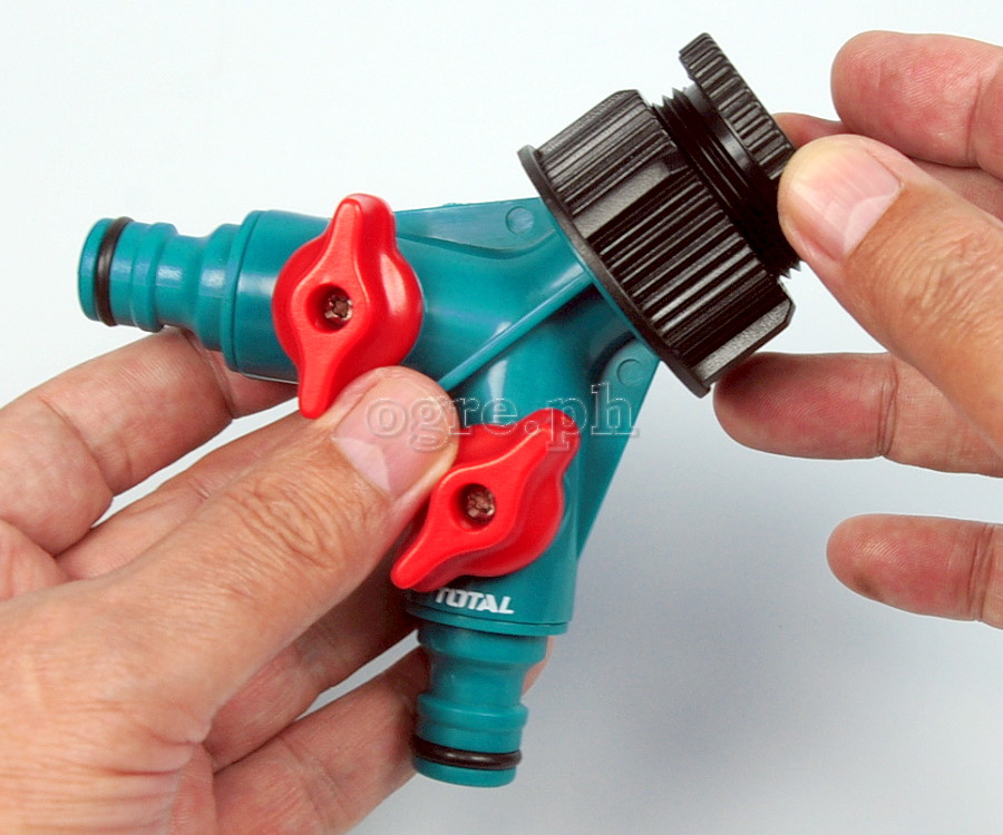 THHC1202 Two-way Y Swivel Coupling (for 1” and 3/4” taps)
